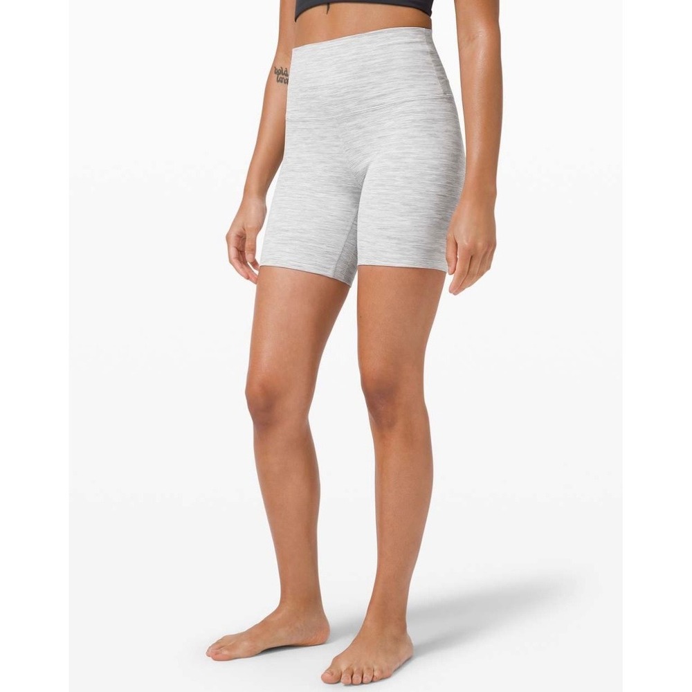 Lululemon Align Short *6" Wee Are From Space Nimbus Battleship 4 Yoga Gym